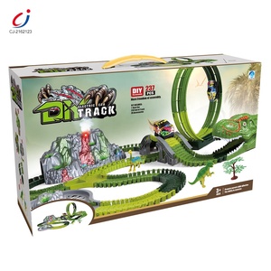 Meilleures ventes d'<span class=keywords><strong>Amazon</strong></span> : Jouets créatifs pour enfants, bricolage, assemblage, volcan pulvérisateur, dinosaures, jouets électriques, voitures de course sur rail, pistes de course pour enfants - Product Image 5