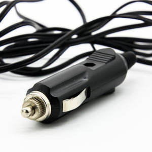 Горячая распродажа, 12 В, медная Автомобильная прикуриватель с разъемом постоянного тока 3,5 мм с кабелем - Product Image 3