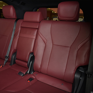 <span class=keywords><strong>Coprisedili</strong></span> in Pelle di Lusso su Misura per Lexus LX <span class=keywords><strong>600</strong></span> 700h 570 400 Serie 2016-2022, Kit Protettivi per 3 File di Sedili, 7-8 Posti - Product Image 2
