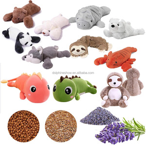 Peluches parfumées et chauffées à la lavande <span class=keywords><strong>française</strong></span>, confortables, à micro-ondes, Design personnalisé, Pack chauffant - Product Image 5