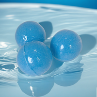 Bombes professionnelles de pédicure de logo privé de bombe de bain avec des bulles et un bon parfum fort
