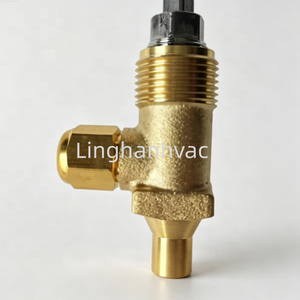 Vanne d'arrêt de réfrigérant Trane VAL03364 / Vanne d'angle manuelle, accessoire de vanne de réfrigération industrielle pour applications CVC - Product Image 3