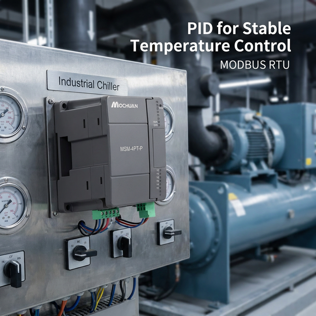 Mochuan 4 Channel Temperature Module - Professional Laboratory Equipment Solution with RS485/Modbus