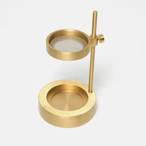 Adjustable Height Brass Essential Oil Burner Tea Light <strong>Candle</strong> Heated Spiritual Aromatherapy Incense Diffuser And Incense Holder - Product Image 4