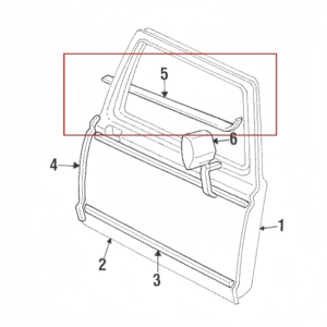 Kit de Burletes para Ventanas de Puerta para <span class=keywords><strong>Ford</strong></span> 1987-<span class=keywords><strong>1997</strong></span> F150 F250 F350, Burlete para <span class=keywords><strong>Ford</strong></span> F150 F250 F350 <span class=keywords><strong>Bronco</strong></span> - Product Image 5