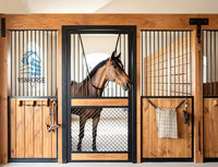 Box de chevaux portables de qualité commerciale – Système d'écuries équestres européennes pour fermes et clubs