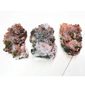 Grosir Spesimen Mineral Mentah Alami Potongan Kecil Fluorit Spesimen Mineral Berbeda Khusus untuk Penyembuhan