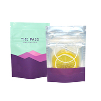 Sachet Doypack Personnalisé Refermable en Plastique Laser 3,5 1/8 Oz 4x6 Pouces, Anti-odeur, Cali Packs, Ziplock, Mylar