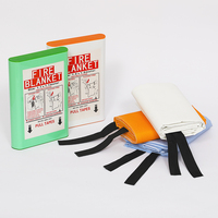Couverture anti-feu en fibre de verre ignifuge de type nouveau, sur mesure, pour pompiers