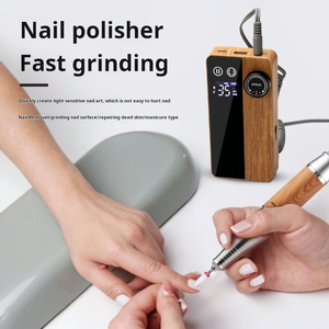 Máquina <span class=keywords><strong>de</strong></span> Taladro para <span class=keywords><strong>Uñas</strong></span> al por Mayor, Micromotor Eléctrico Profesional, Pulidora <span class=keywords><strong>de</strong></span> Gel con Acabado <span class=keywords><strong>de</strong></span> Madera, Lijadora y Pulidora para <span class=keywords><strong>Uñas</strong></span> - Product Image 4