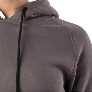 Ventes en gros de sweats à capuche courts pour femmes, logo personnalisé brodé, nouvelle collection, haute qualité, sweats à capuche courts pour femmes - Product Image 4