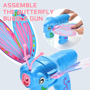 Ensemble <span class=keywords><strong>de</strong></span> jouets pour enfants, pistolet à bulles en plastique pour l'été en plein air, machine à bulles <span class=keywords><strong>de</strong></span> savon avec <span class=keywords><strong>musique</strong></span> et lumière - Product Image 2