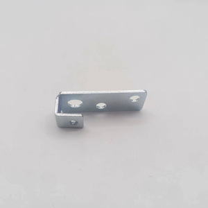 Galvanized <b>Iron</b> <b>7</b>-Shaped Support Bracket 30mm Durable Hardware Connector For Furniture Joining - Product Image 2