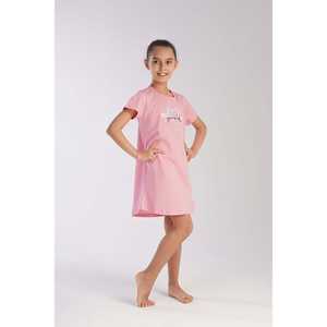 ชุดเดรสทรงรีสำหรับเด็กผู้หญิง แขนสั้น มีปก ขนาด 3-4/9-10 - Product Image 3