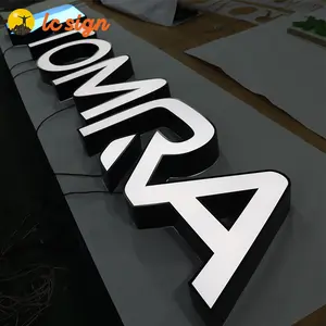 Electronic Signs Led Light Logo China Custom Frontlit Sign Custom LED Sign For Advertising Shops