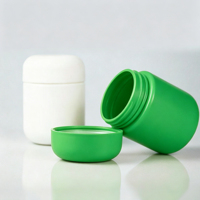 Botol Plastik HDPE Grosir 3.5 Gram 3OZ, Botol Kedap Udara, Tahan Anak, untuk Bunga Kering