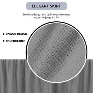 Funda gruesa de lana Para sofá, cubierta con falda de Color gris o ceniza, elástica, Jacquard - Product Image 6