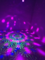 Lampu Laser LED bola putar diaktifkan suara harga pabrik lampu proyektor panggung pesta disko DJ