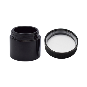 Barattolo in Vetro Nero con Coperchio a Prova di Bambino per Conservazione Siero al Retinolo, Vendita all'Ingrosso - Product Image 1