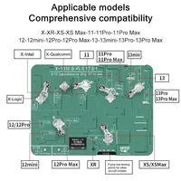YCS X-13 Chip komprehensif 17in1 deteksi voltase dan arus tes CIP Alarm sirkuit pendek berdiri untuk penguji perbaikan X-13PM IP