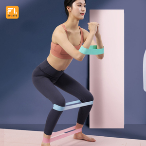 Özel Logo Fitness sakız egzersiz ekipmanları eğitim elastik lastik bant için genişletici spor Yoga egzersiz Fitness direnç bantları - Product Image 4