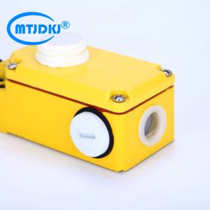 مفتاح توقف طارئ بحبل سحب أحادي الاتجاه 220 فولت نحاسي للحماية والسلامة - Product Image 6