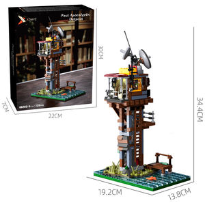 ชุดตัวต่อสถานที่ตั้งแคมป์หลังวันสิ้นโลก 739 ชิ้น พลาสติกทนทาน ของเล่น STEM สำหรับเด็กอายุ 6 ปีขึ้นไป - Product Image 6