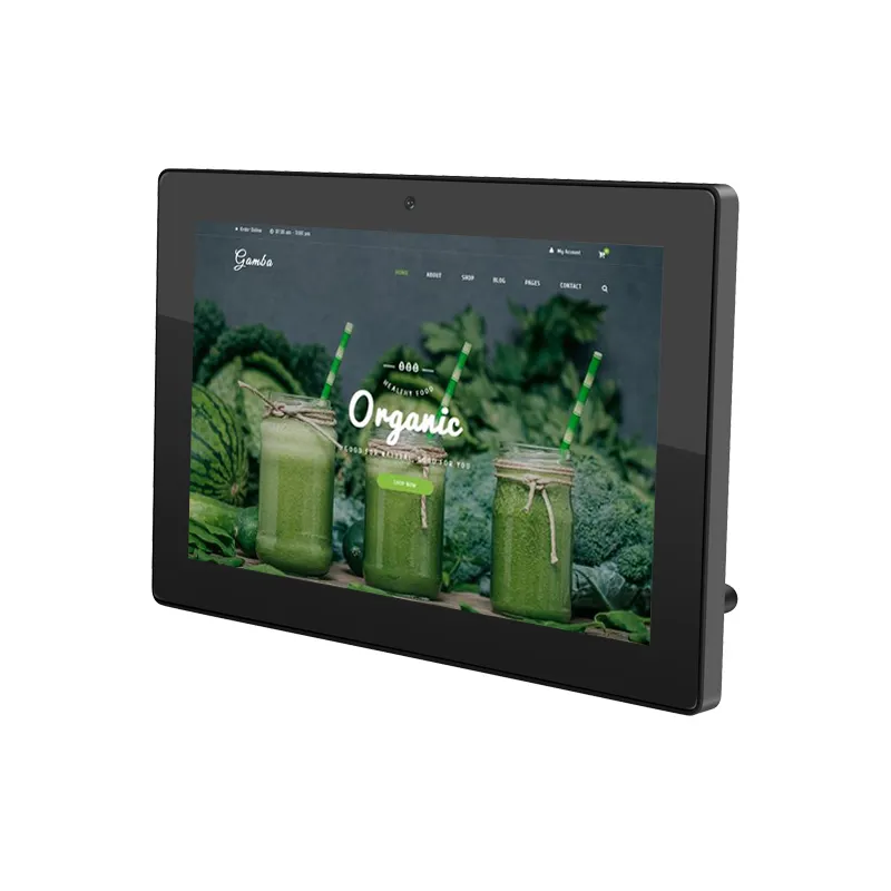 Grosir kustom pemutar iklan pintar 10.1 inci baru perangkat Tablet Android 6/7 dengan layar sentuh dan WiFi Bluetooth