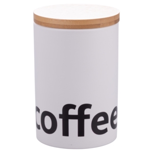 Barattolo per Caffè in Bambù Bianco 750ML - Product Image 1