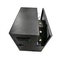 Machine à jets de feu électriques en métal 1000W, cinq têtes, DMX512 4CH, équipement d'effets de feu, flammeur à 5 têtes pour effets d'éclairage de scène spéciaux