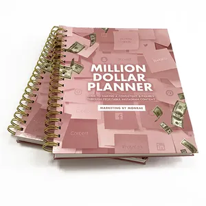 Plan d'épargne en espèces avec logo personnalisé Design en or rose Mois objectif sans date non daté Planificateur financier Planificateur de budget Journal de livre