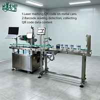 Équipement de marquage laser intégré standard GS1 pour la vérification visuelle des boîtes de lait en poudre, tri automatique, ligne de traçabilité complète