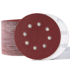 Stock Local en EE. UU., 50 Discos de Lija de Gancho y Bucle de 5/8 Pulgadas, Grano 40-1000, Envío Gratuito para EE. UU., para Lijadoras Orbitales - Product Image 1