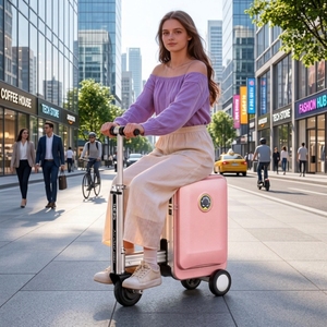 กระเป๋าเดินทางล้อลาก <span class=keywords><strong>Airwheel</strong></span> Metal ขนาด 20 นิ้ว สำหรับผู้ชายและผู้หญิง - Product Image 1