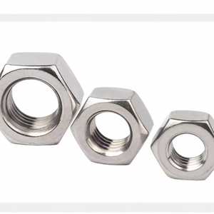 Tuercas Hexagonales DIN934 de Acero Inoxidable 304 316 M6-M16, Fijaciones de Alta Calidad al <span class=keywords><strong>por</strong></span> <span class=keywords><strong>Mayor</strong></span> - Product Image 1