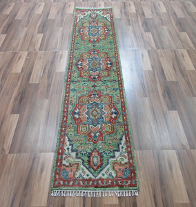 Alfombra de Lana Anudada a Mano de Alta Demanda, Tamaño Personalizado, Diseño Vintage Moderno Antiguo, de Pelo Corto, de Yute, Lavable, Antideslizante, Más Vendida - Product Image 1