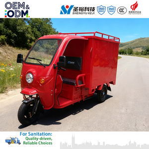 Tricycle électrique de fret à 3 roues fabriqué en Chine |   Tricycle de livraison de nourriture <span class=keywords><strong>express</strong></span> à forte charge pour OEM/ODM - Product Image 3