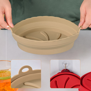 Friteuse à Air pliable en Silicone, doublure de friteuse à Air ronde en Silicone, vente en gros - Product Image 4