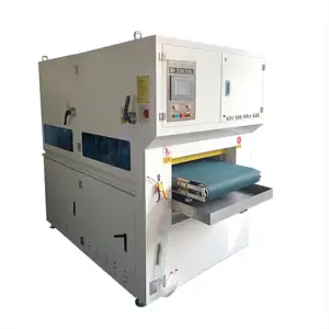 Automatic available 30-1300 mm wet metal wide belt sander sanding machine for sheet