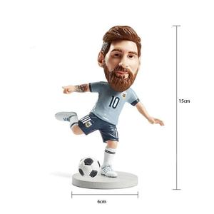 Statuette Bobblehead Personalizzate di Calciatori in Resina, Souvenir <span class=keywords><strong>per</strong></span> Atleti, Decorazioni da Scrivania, <span class=keywords><strong>Regali</strong></span> Promozionali - Product Image 4