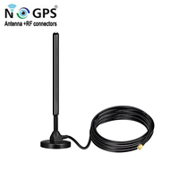 Antena Omnidireccional de Alta Ganancia de Banda Completa 3G/4G de 30dBi con Montaje Magnético, Módulo Inalámbrico para Equipos de Comunicación Vehicular, Directo de Fábrica