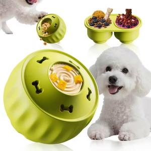 Juguetes de Enriquecimiento para Perros, Tazón Lento de Silicona para Alimentos, Alivia la Ansiedad, Fácil de Limpiar y Apto para Microondas, Mantiene a los Perros Entretenidos - Product Image 1