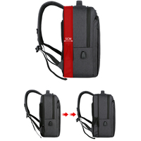 Mochila para Portátil Antirrobo de Alta Calidad, Impermeable y Personalizada para Negocios, Marca Marksman