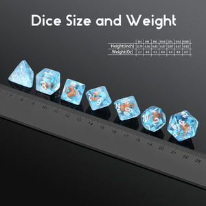 Vente en gros de dés de jeu, dés polyédriques personnalisés, dés en résine, D&D pour les jeux de rôle <span class=keywords><strong>Dungeon</strong></span> and Dragons DND - Product Image 5