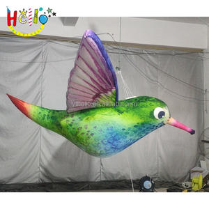 Prachtige Wereld Versieren Kleurrijke Heldere Vogel Opblaasbare Kolibrie - Product Image 1
