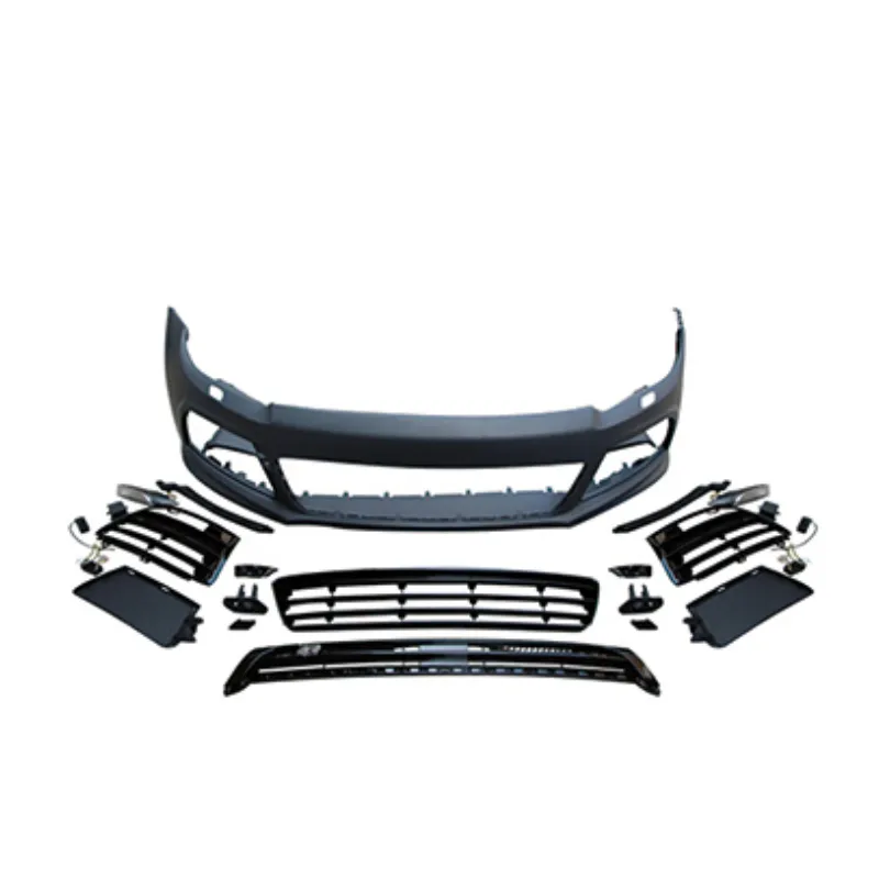 Комплекты кузова автомобиля передний/задний бампер Впускной решетки Противотуманные фары для настройки губ детали для SCIROCCO R STYLE 2010-2014