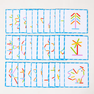 Rompecabezas <span class=keywords><strong>de</strong></span> Palitos <span class=keywords><strong>de</strong></span> Madera Yunhe, Juego Educativo <span class=keywords><strong>de</strong></span> Formas, Juguetes STEM para Niños, Tarjetas <span class=keywords><strong>de</strong></span> Memoria Cognitiva <span class=keywords><strong>de</strong></span> Geometría para Estimular el Cerebro - Product Image 5