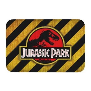 Tappetino d'ingresso Jurassic Park <span class=keywords><strong>per</strong></span> interni, <span class=keywords><strong>tappeto</strong></span> <span class=keywords><strong>per</strong></span> bagno, cucina, garage, toilette, con motivo dinosauri, <span class=keywords><strong>per</strong></span> la <span class=keywords><strong>casa</strong></span> - Product Image 1