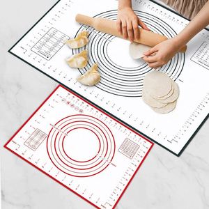 40*50cm 0.40mm Thickness Non-stick Silicone Pastry <b>Mat</b> for Dough <b>Rolling</b> Baking Pastry Tools Heat Resistant Kneading Dough Sheet - Product Image 3
