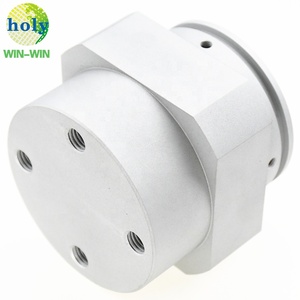 OEM Custom Aluminum Alloy 7075 <strong>Clear</strong> <strong>Anodizing</strong> Finish Electronics Connector Mounting Parts with CNC Machining Milling Services - Product Image 5